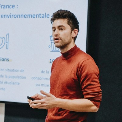 Emmanuel Pinglier en présentation